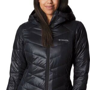 Columbia Joy Peak Mid Hooded Jacket for Ladies Black XS